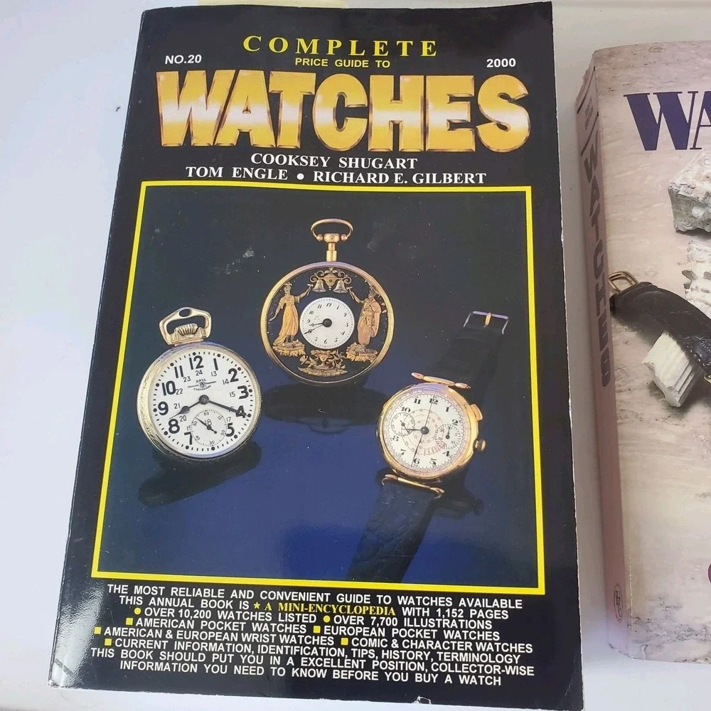Watch Collection and Repair Books Parts Guides Cooksey Shugart Cutmore Lot Of 3